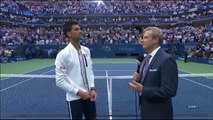 US OPEN 2016 - Novak Djokovic d. Gael Monfils - Post-Match Interview