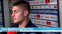 PSG. Verratti : «1 point en deux matches, on n'a pas l'habitude...»