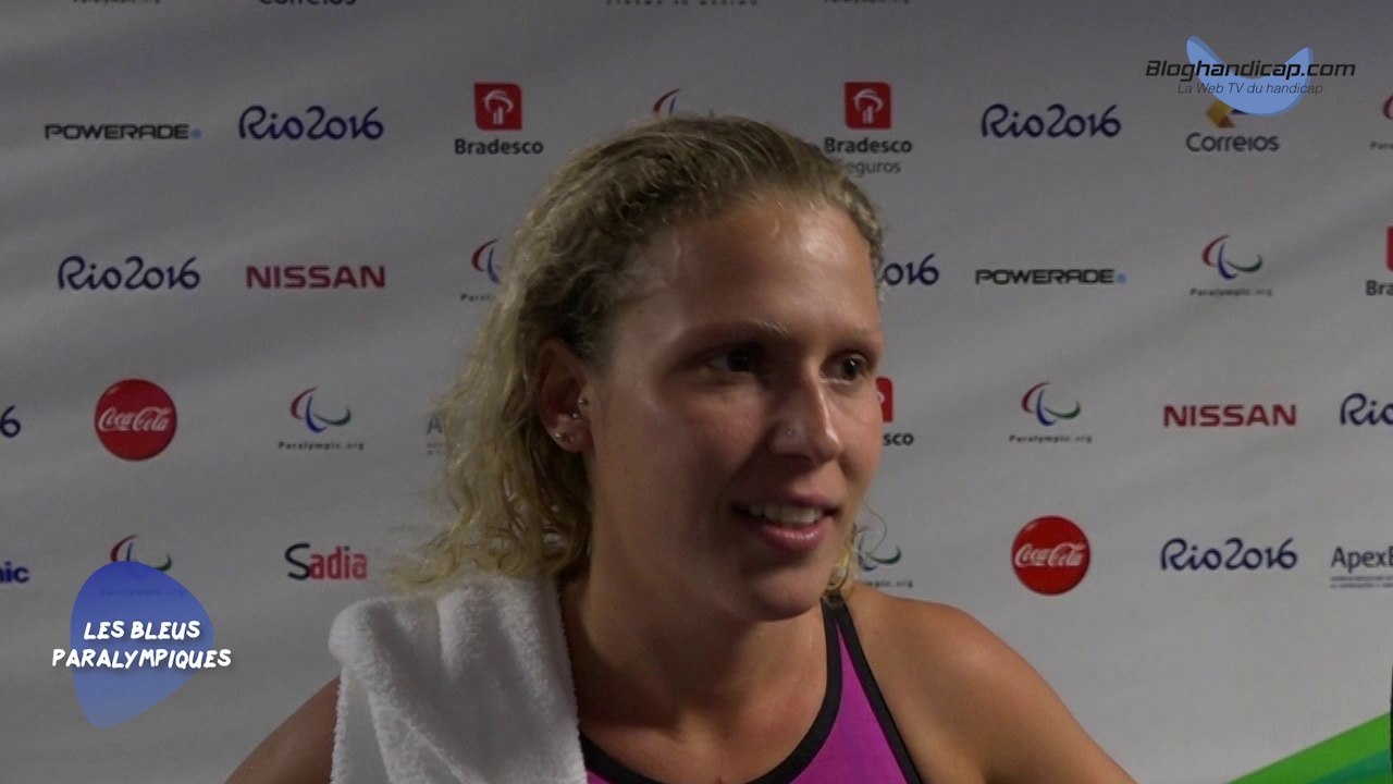Élodie Lorandi - 50m Nage libre S10 - 5 ème - Jeux Paralympiques Rio 2016
