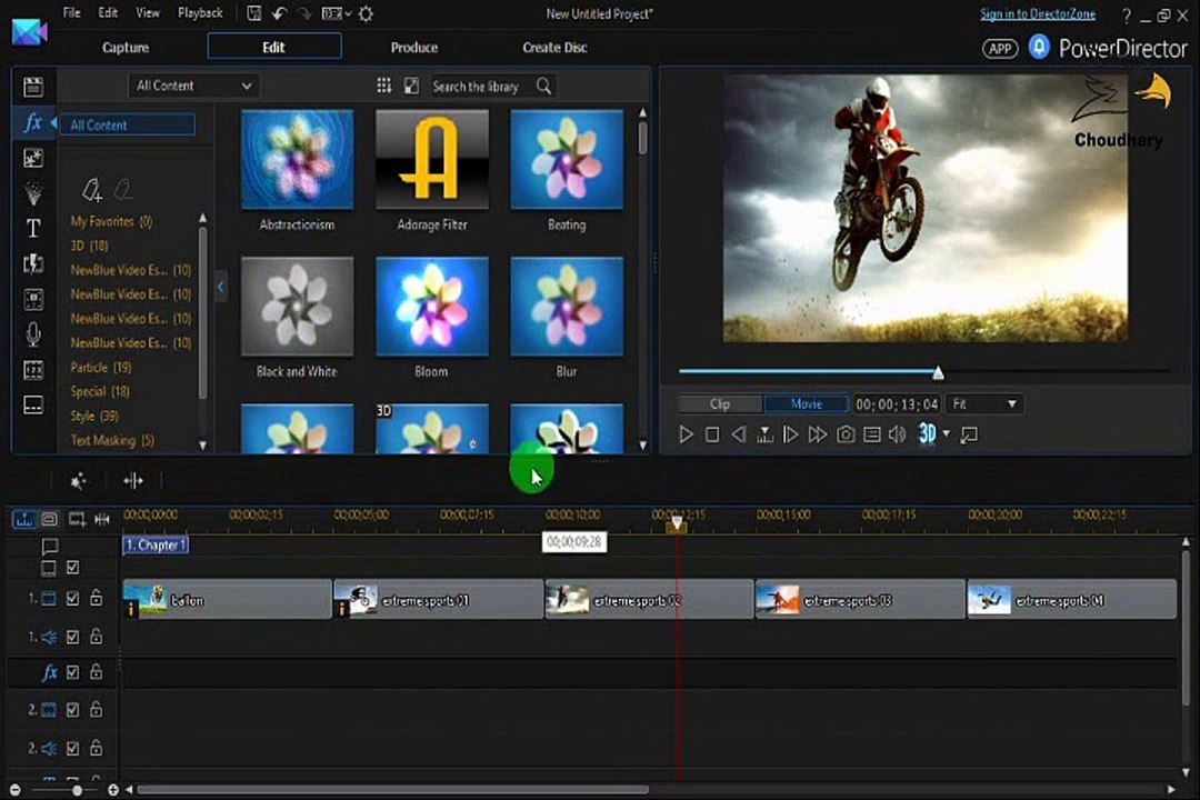 cyberlink powerdirector 14 effects tutorials