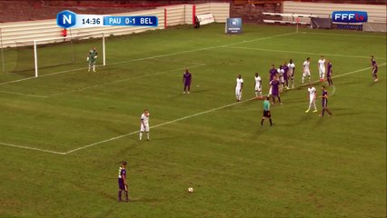 Coup franc bien frappé