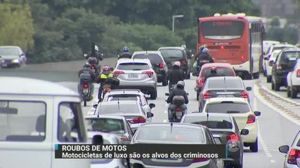 Motos de luxo viram objeto de desejo dos assaltantes