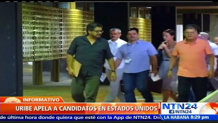 Uribe manifiesta a Clinton y a Trump "preocupación" por acuerdos de paz con las FARC