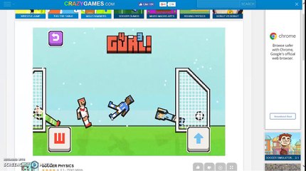 Soccer Physics With My Sister