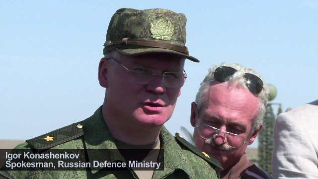 Russia flaunts military might in Crimea drills