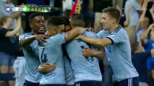 Roger Espinoza Amazing Goal - Sporting Kansas City 2-0 Houston Dynamo (09/09/2016)