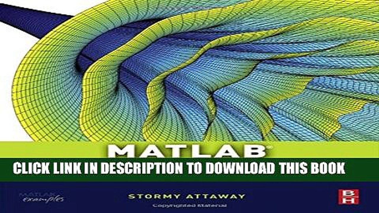 [PDF] Matlab: A Practical Introduction to Programming and Problem Solving Full Online