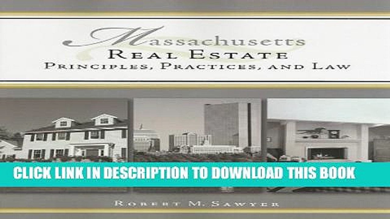 [PDF] Massachusetts Real Estate: Principles, Practices, and Law Full Colection