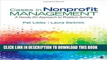 [PDF] Cases in Nonprofit Management: A Hands-On Approach to Problem Solving Full Colection