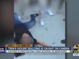 Teen’s violent bullying caught on camera