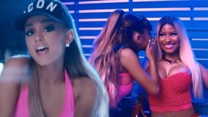 4 EPIC Moments From Ariana Grandes "Side To Side" Music Video
