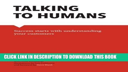 [PDF] Talking to Humans: Success starts with understanding your customers Full Online