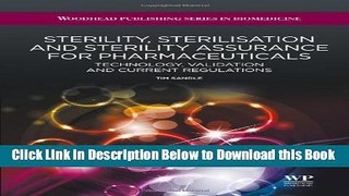 [PDF] Sterility, Sterilisation and Sterility Assurance for Pharmaceuticals: Technology, Validation