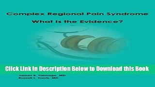 [Reads] Complex Regional Pain Syndrome - What is the Evidence? Online Books