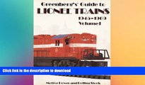 READ  Greenberg s Guide to Lionel Trains 1945-1969: Motive Power and Rolling Stock Including
