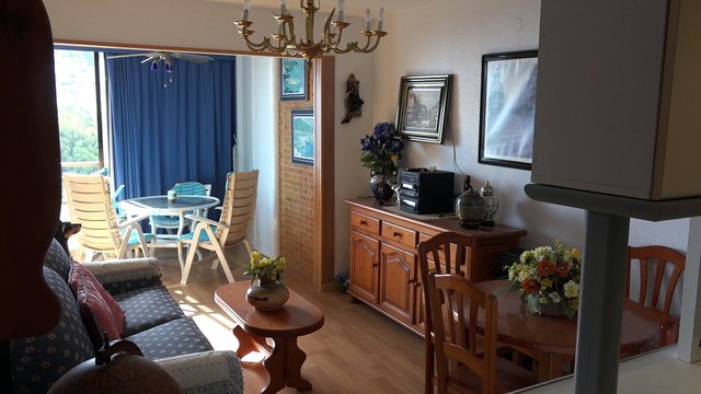 Квартира в Испании с видом на море и пляж Поньенте Бенидорма