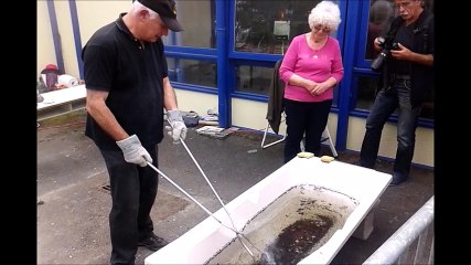 La sculpture cuisson Raku