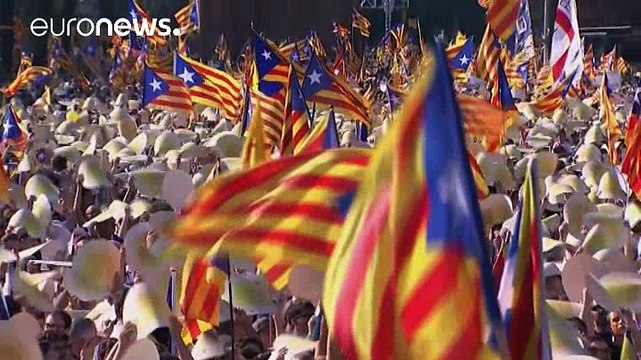 Spanien: 500.000 demonstrieren in Barcelona für katalanische Unabhängigkeit