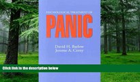 Big Deals  Psychological Treatment of Panic (Treatment Manuals for Practitioners)  Free Full Read