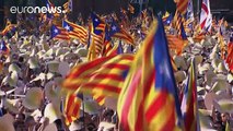 Katalonya'da bağımsızlık gösterileri