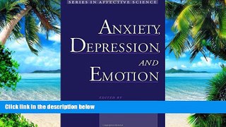 Big Deals  Anxiety, Depression, and Emotion  Free Full Read Best Seller