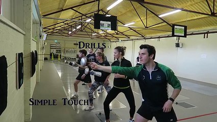 Fencing Footwork and Drills - The Basics