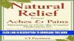 New Book Natural Relief from Aches   Pains