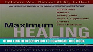 New Book Maximum Healing: Optimize Your Natural Ability to Heal