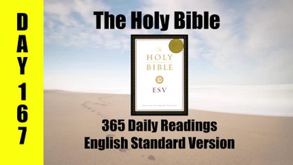 DAY 167 - Bible Reading Plan in 365 days. Psalm 21-25