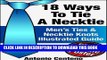 Collection Book 18 Ways to Tie a Necktie - Men s Ties   Necktie Knots Illustrated Guide