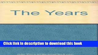 Read The Years  Ebook Free