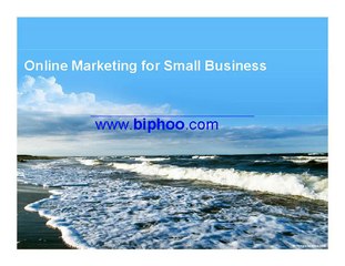 Online Marketing For Small Business in USA