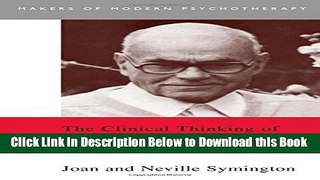 [Best] The Clinical Thinking of Wilfred Bion (Makers of Modern Psychotherapy) Free Books