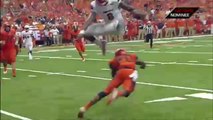 Lamar Jackson Hurdles Defender For 5th TD vs Syracuse!