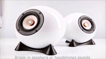 Break-in speakers or headphones sounds (20-20000 Hz) for sound better