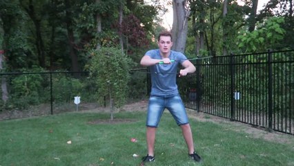 Ce mec se prend pour un ninja mais ça ne va pas bien finir pour lui