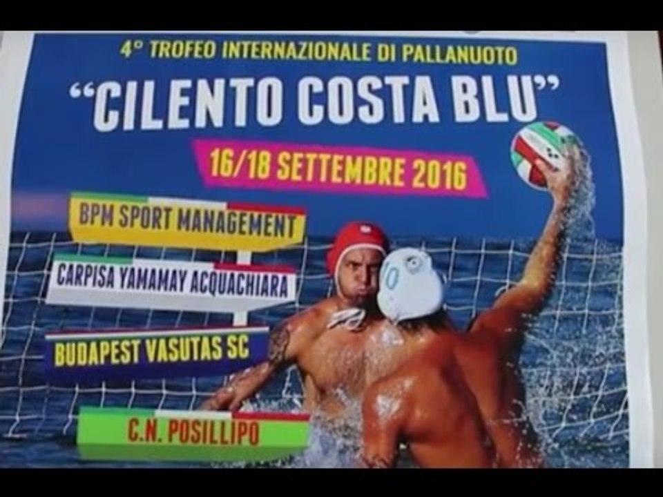 Agropoli (SA) - Pallanuoto, il quarto trofeo "Cilento Costa Blu" (09.09.16)