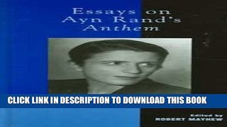 [PDF] Essays on Ayn Rand s Anthem Full Colection