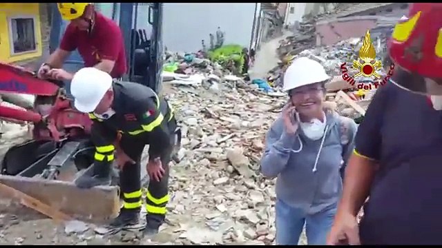 AMATRICE - Salvato Pietro, il Gatto sopravvissuto 16 giorni sotto le Macerie