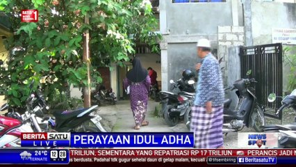 Jamaah Tarekat Naqsabandiyah Padang Salat Ied Hari Ini