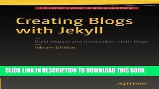 [PDF] Creating Blogs with Jekyll Full Online