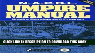 [PDF] N.A.P.B.L. Umpire Manual Full Online