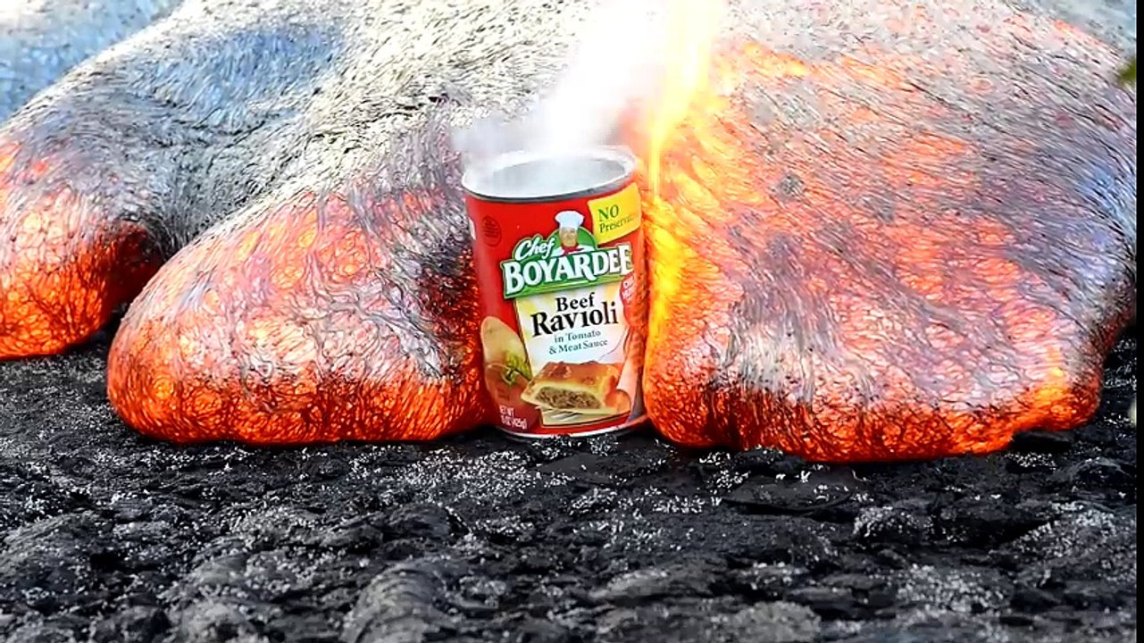 Hawaii Kilauea Volcano Lava Flow