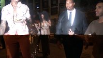 Carmelo Anthony and Kelly rowland and Lala leave Beyonce party in NYC 09-05-16