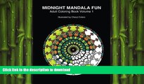 EBOOK ONLINE  Midnight Mandala Fun Adult Coloring Book: Midnight mandala adult coloring books for