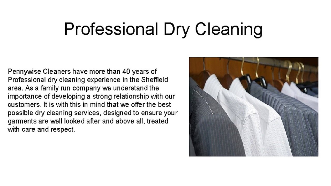 Professional Dry Cleaning