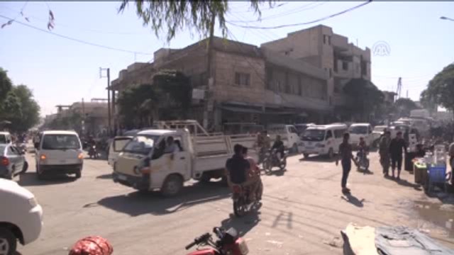 Cerablus Çarşısında Bayram Yoğunluğu