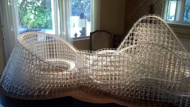 Maquette de montagnes russes de plusieurs mètres de longs !