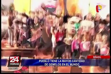 Brasil: pueblo tiene la mayor cantidad de gemelos en el mundo