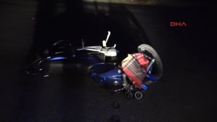 Antalya Kaza Yapan Motosiklet Sürücüsü Öldü